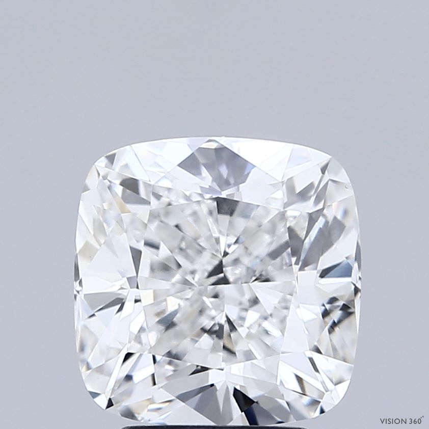 3.50 Carat E-VVS2 Cushion Lab Diamond