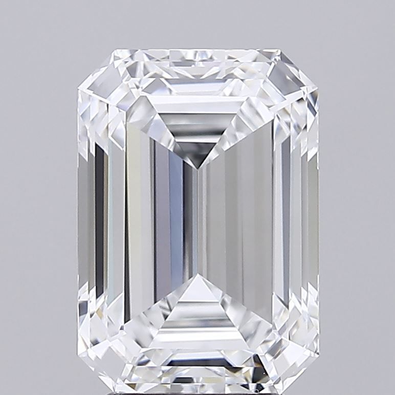 4.05 Carat D-VVS1 Emerald Lab Diamond