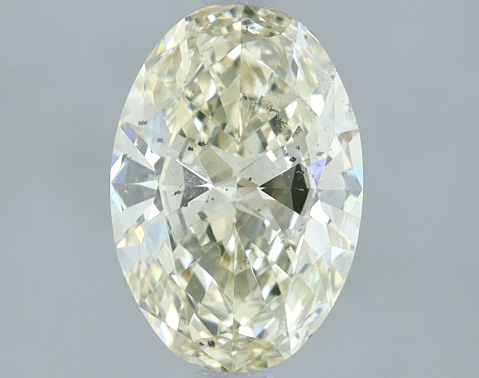 1.52 Carat L-SI2 Oval Cut Diamond