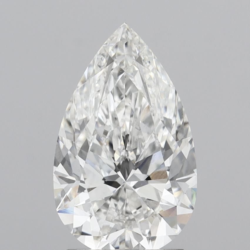 2.41 Carat E-VS1 Pear Lab Diamond