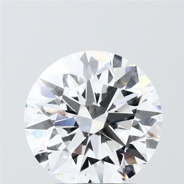 3.01 Carat D-VVS2 Round Lab Diamond