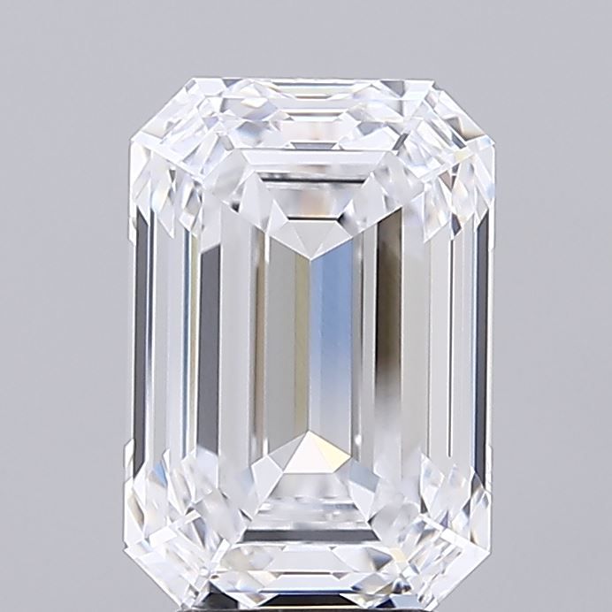4.00 Carat E-VVS2 Emerald Lab Diamond