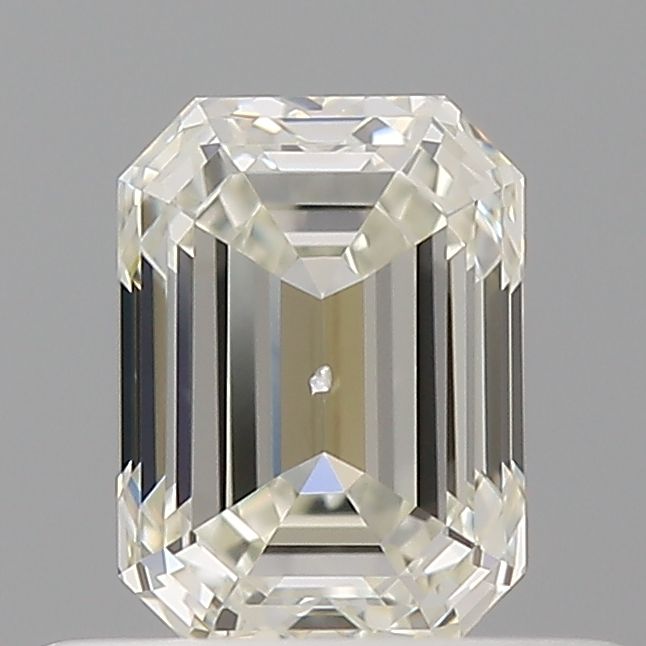 0.51 Carat K-SI2 Emerald Cut Diamond