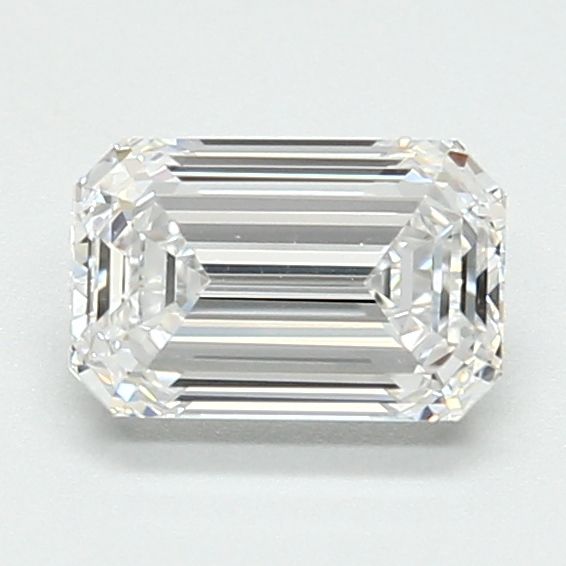 0.97 Carat D-VVS2 Emerald Lab Diamond