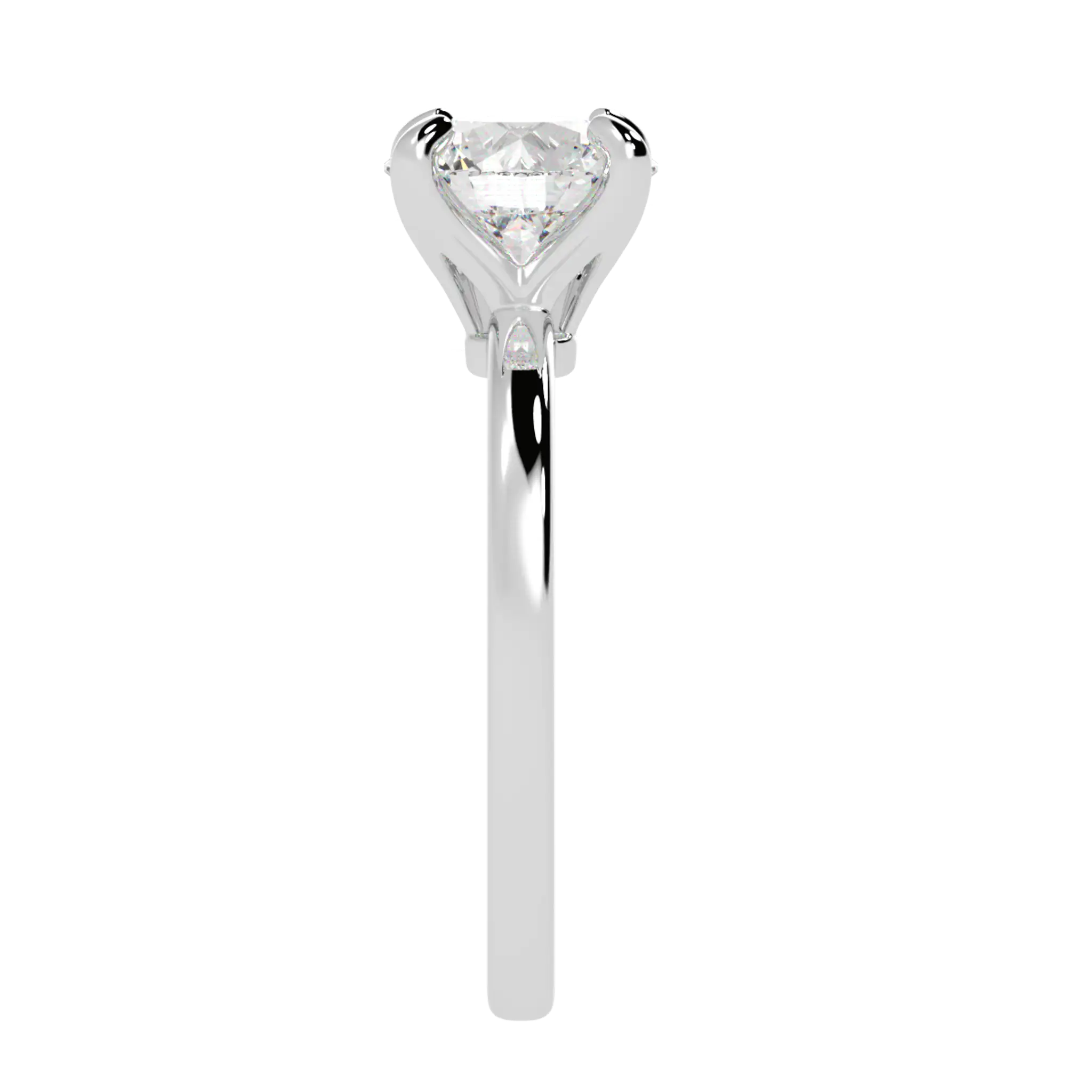 Betty Platinum Solitaire Engagement Ring