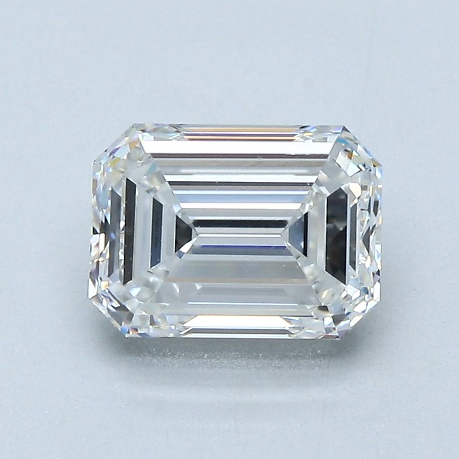 2.01 Carat F-VVS2 Emerald Cut Diamond