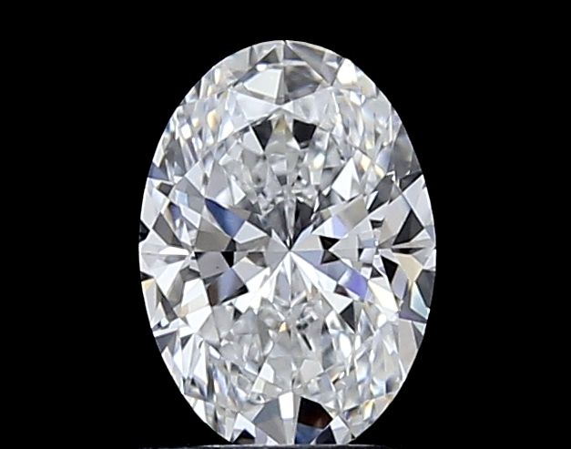 0.70 Carat D-VVS2 Oval Lab Diamond