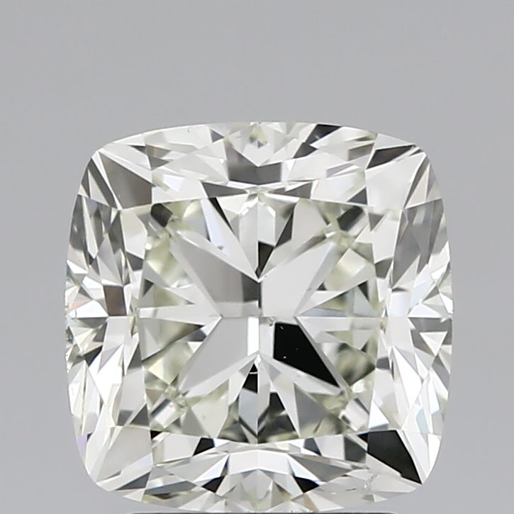 2.81 Carat J-SI1 Cushion Cut Diamond