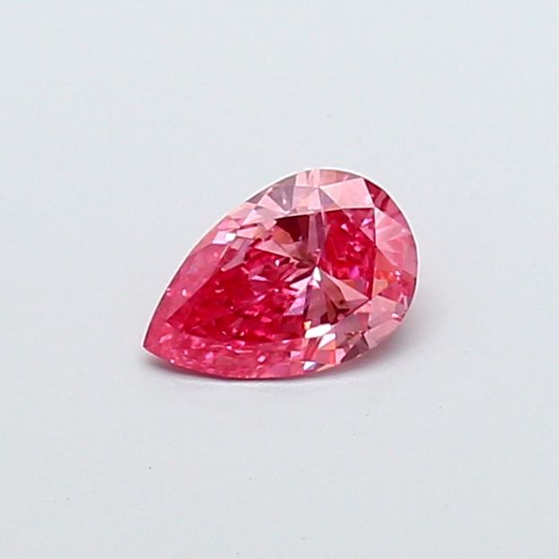 0.59 Carat Pear Cut Fancy Pink