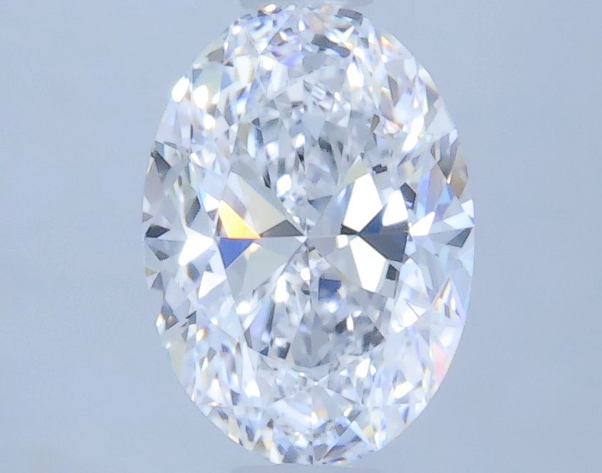 0.72 Carat D-VVS2 Oval Cut Diamond
