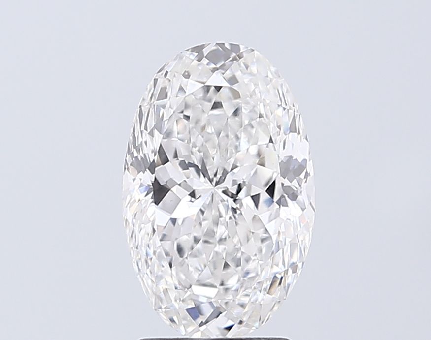 2.51 Carat D-VVS2 Oval Lab Diamond