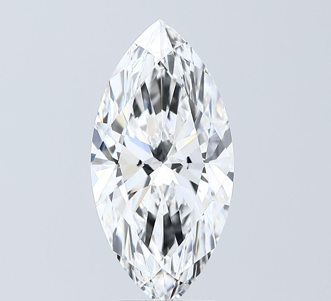 3.05 Carat D-VVS2 Marquise Lab Diamond