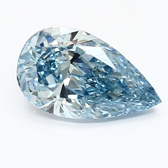 1.09 Carat Pear Cut Fancy Blue