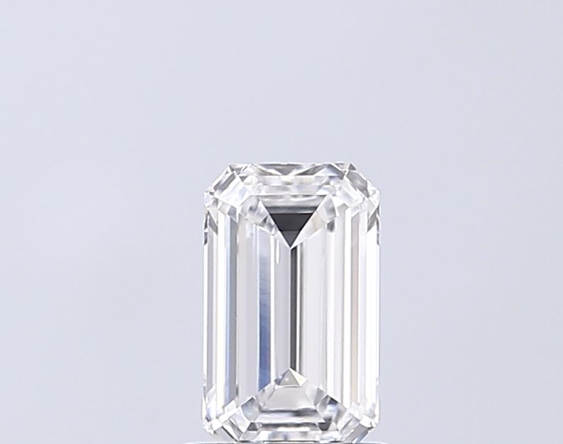 0.91 Carat D-VVS1 Emerald Lab Diamond