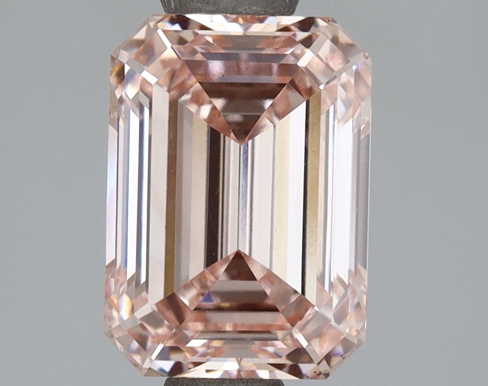 2.00 Carat Emerald Cut Fancy Pink