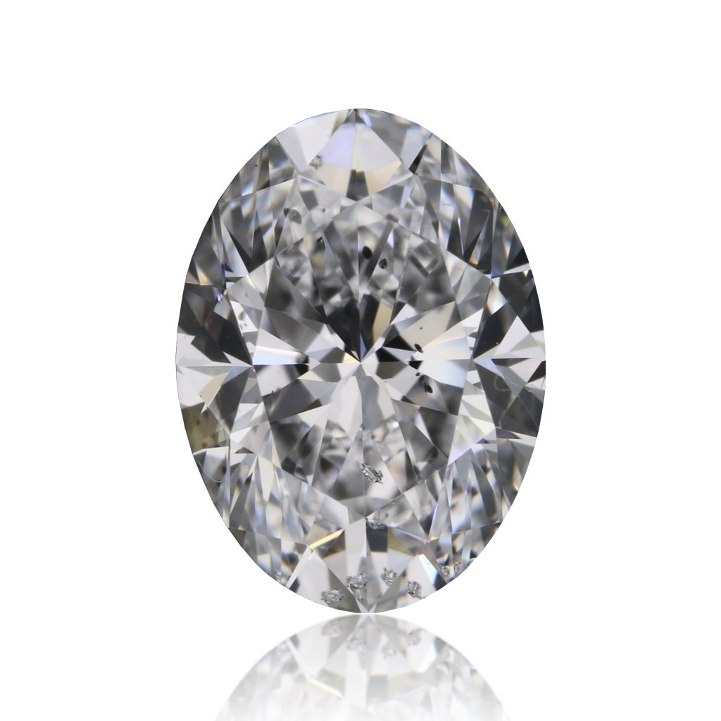 0.90 Carat D-SI2 Oval Cut Diamond
