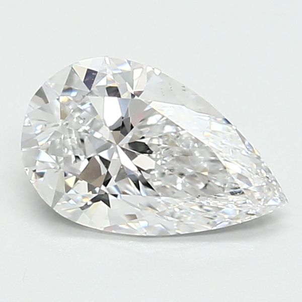 0.9 Carat D-VS1 Pear Lab Diamond
