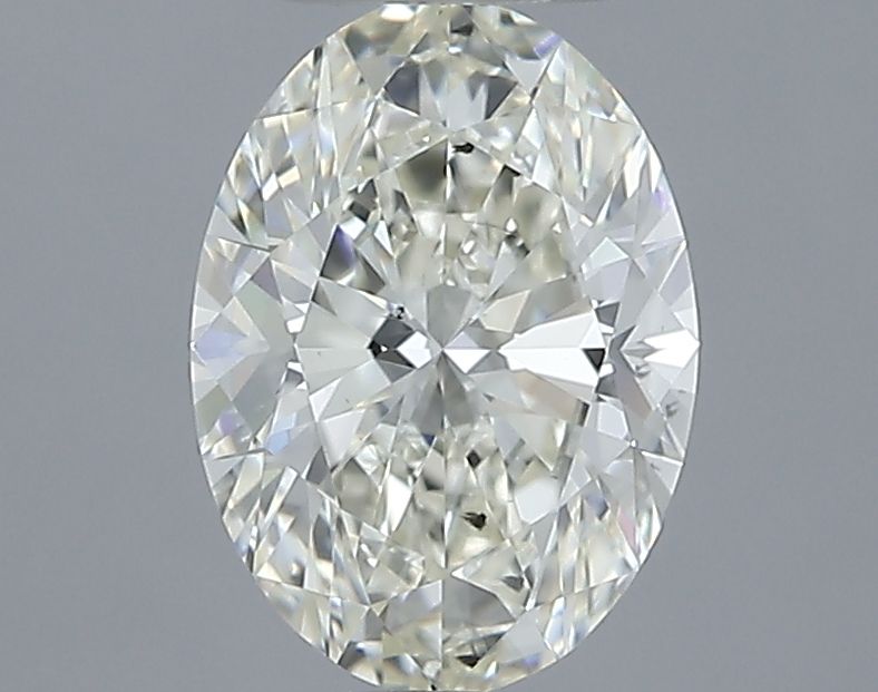1.00 Carat J-SI1 Oval Cut Diamond