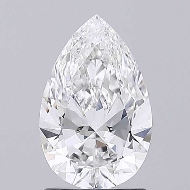 1.44 Carat E-VS1 Pear Lab Diamond