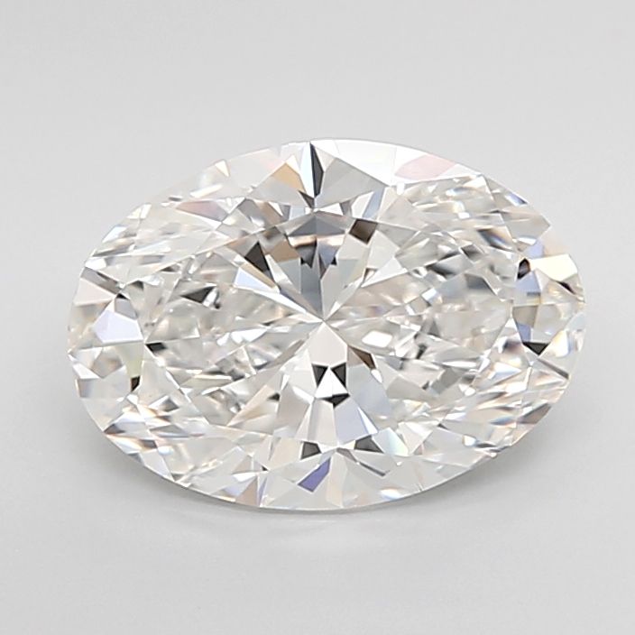 3.10 Carat F-VVS2 Oval Lab Diamond