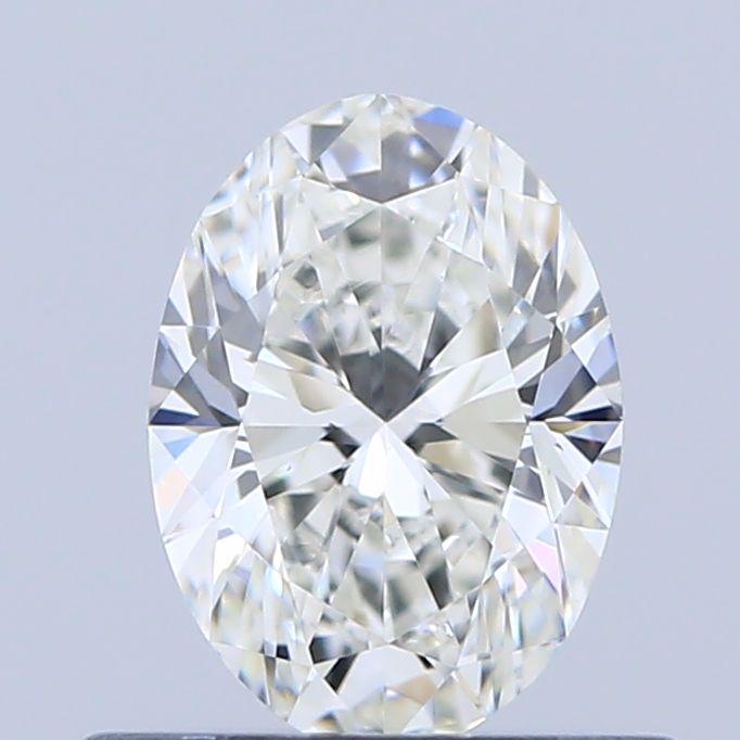 0.51 Carat H-VVS2 Oval Cut Diamond