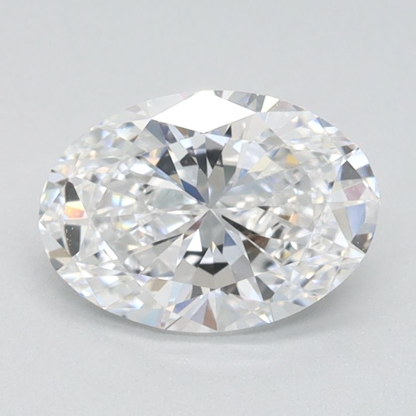 1.00 Carat D-VVS1 Oval Lab Diamond