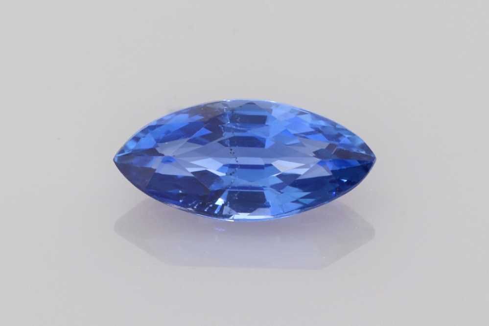 1.01 Carat Marquise Cut Blue Sapphire