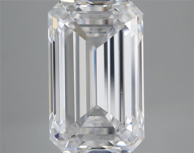 3.59 Carat D-VVS2 Emerald Lab Diamond