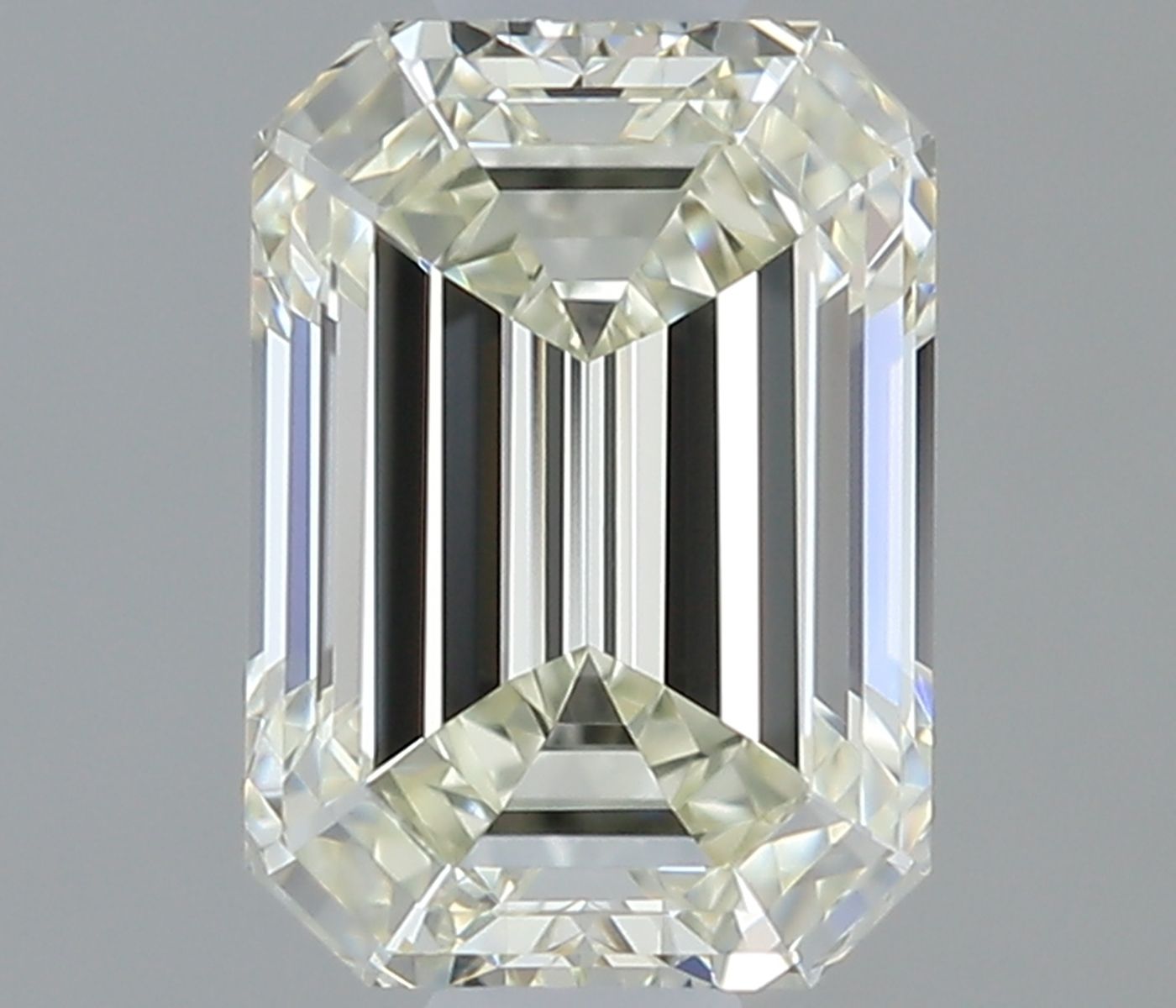 0.82 Carat K-VVS2 Emerald Cut Diamond