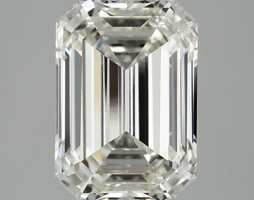 3.54 Carat H-VVS2 Emerald Lab Diamond