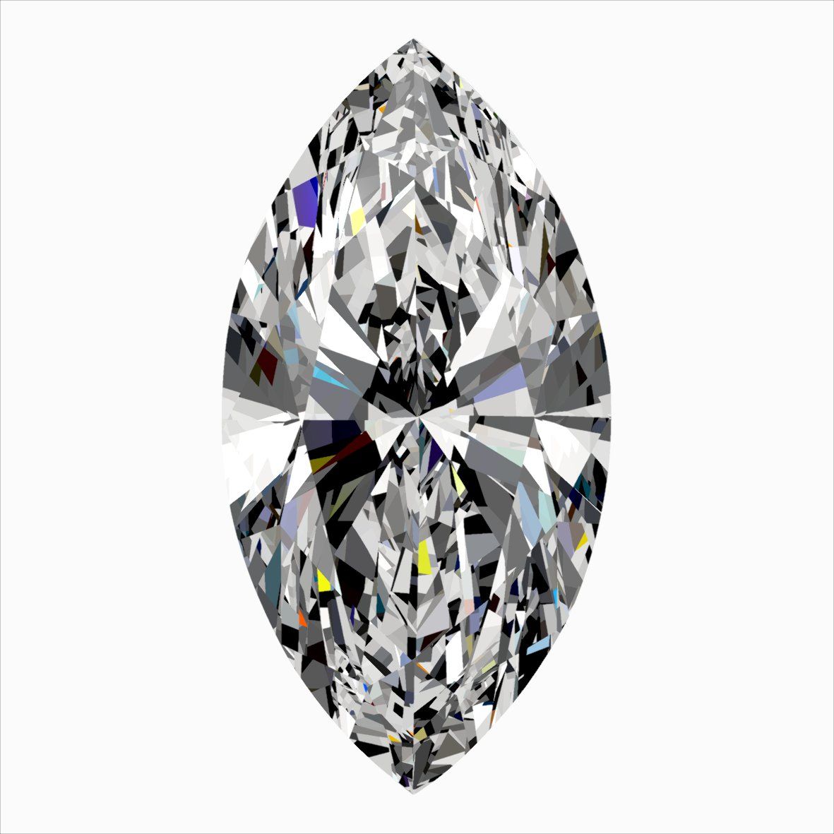 0.40 Carat J-SI1 Marquise Cut Diamond