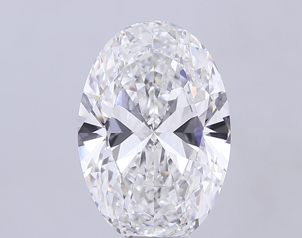 5.00 Carat F-VVS1 Oval Lab Diamond