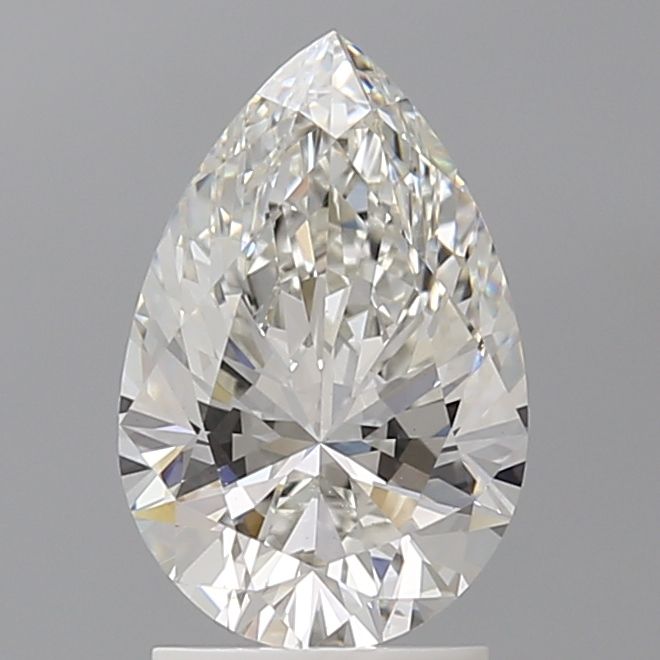 2.05 Carat G-VS1 Pear Lab Diamond