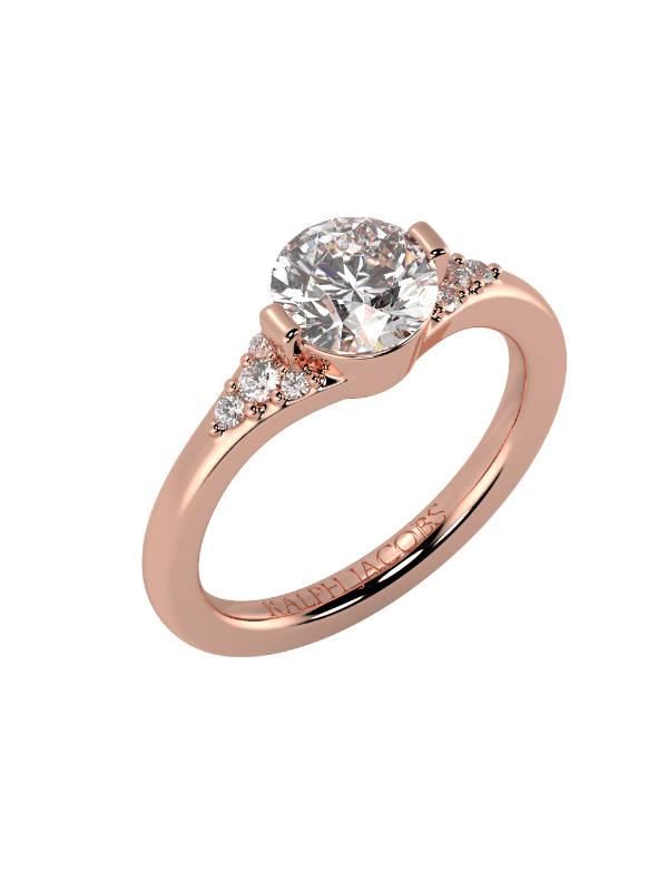 Kenzie Moissanite Engagement Ring