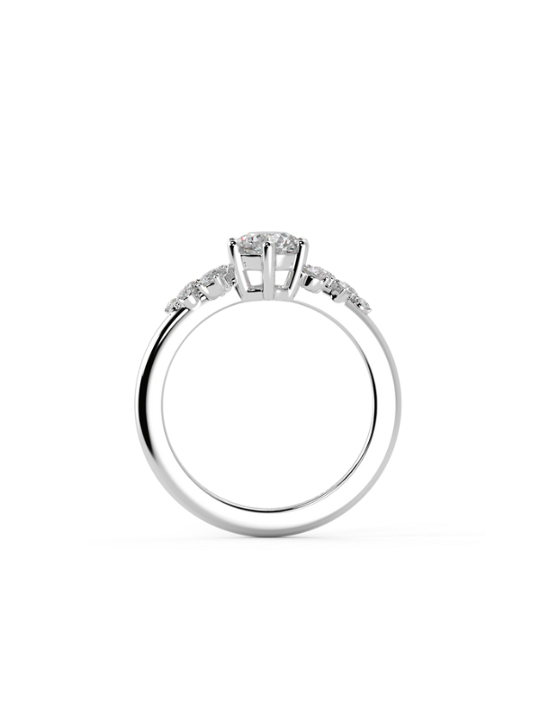 Aimee Round Diamond Engagement Ring