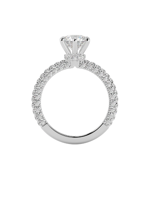 Eden Moissanite Engagement Ring