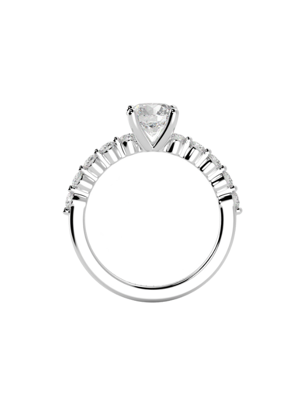 Victoria Moissanite Engagement Ring