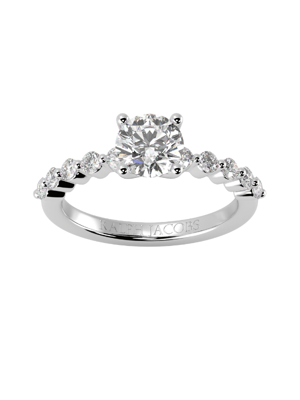 Victoria Moissanite Engagement Ring