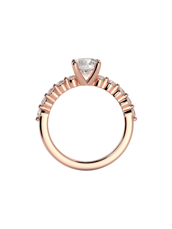 Victoria Moissanite Engagement Ring