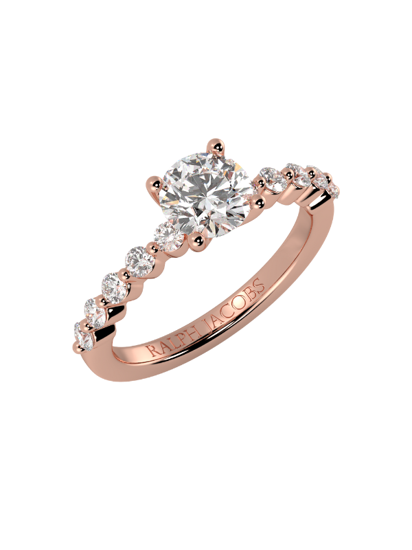 Victoria Moissanite Engagement Ring