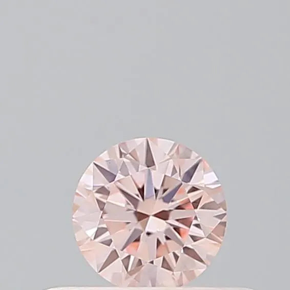 0.22ct Round Lab Grown Diamond (Colour Fancy Intense Pink, Clarity VS1, Cut EX, IGI Certified)