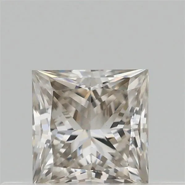 0.26ct Princess Lab Grown Diamond (Colour Fancy Vivid Blue, Clarity VS1, IGI Certified)