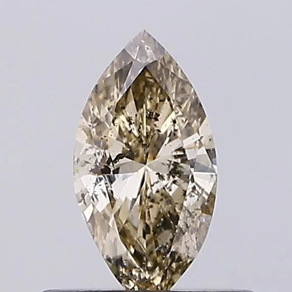 0.27ct Marquise Natural Diamond (Colour Fancy Brown, Clarity I2, Uncertified)