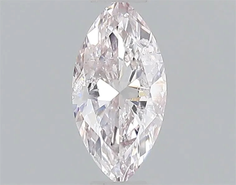 0.27ct Marquise Natural Diamond (Colour Fancy Light Pink, Clarity I1, GIA Certified)