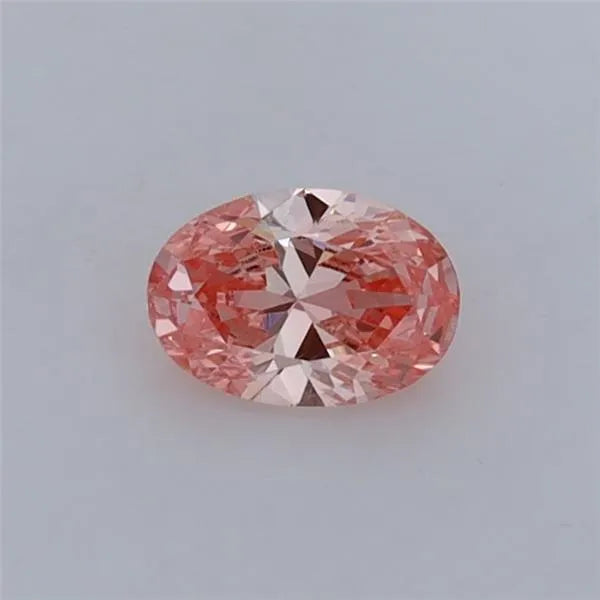 0.29ct Oval Lab Grown Diamond (Colour Fancy Vivid Pink, Clarity VS1, IGI Certified)