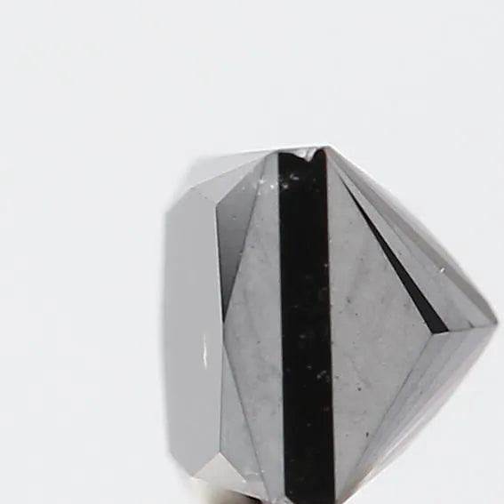 0.39ct Princess Natural Diamond (Colour Black, Clarity VVS2, Cut EX, Uncertified)
