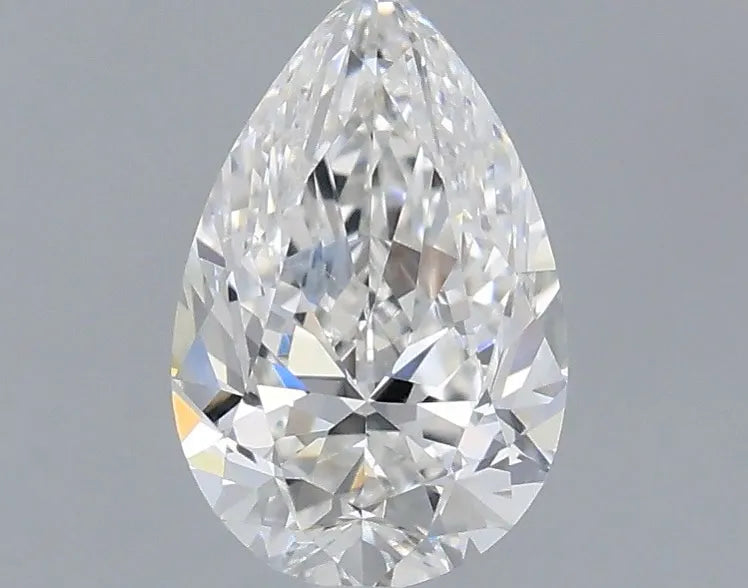 0.50ct Pear Natural Diamond (Colour F, Clarity VS2, Cut VG, GIA Certified)