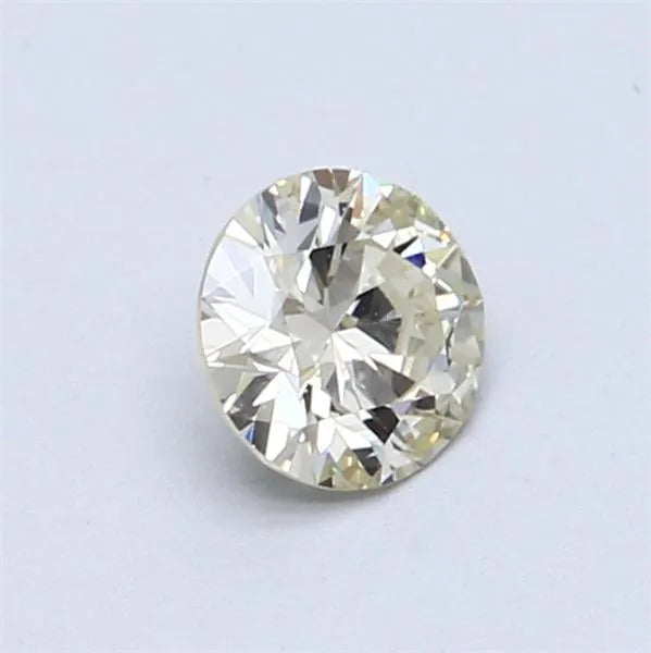 0.50ct Round Natural Diamond (Colour Fancy Light Brownish Yellow, Clarity VVS2, Cut VG, IGI Certified)