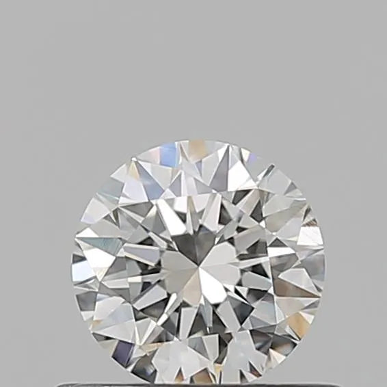 0.51ct Round Natural Diamond (Colour F, Clarity IF, Cut EX, GIA Certified)