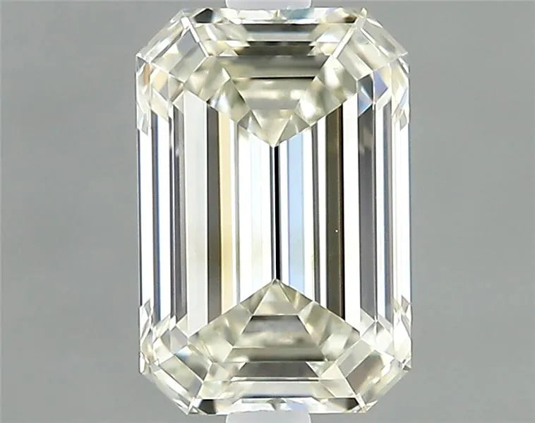 0.59ct Emerald Natural Diamond (Colour J, Clarity VVS2, Cut VG, IGI Certified)